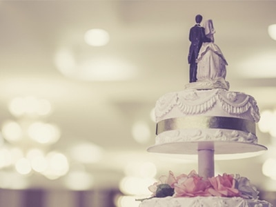 Wedding Cake at Heston Hyde Hotel