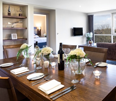 One-bedroom suite at Heston Hyde Hotel in Hounslow, Middlesex, England