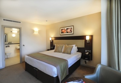 Bedroom at Heston Hyde Hotel