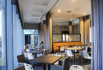 Restaurant Tables at Heston Hyde Hotel